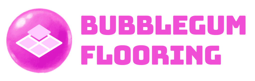 Bubblegum Flooring logo on a transparent background